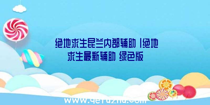 「绝地求生昆兰内部辅助」|绝地求生最新辅助